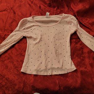Pink under shirt.
